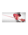 Anime girl mouse pad 28x12 inches featuring pink-haired nurse in white, twirling a red stethoscope.