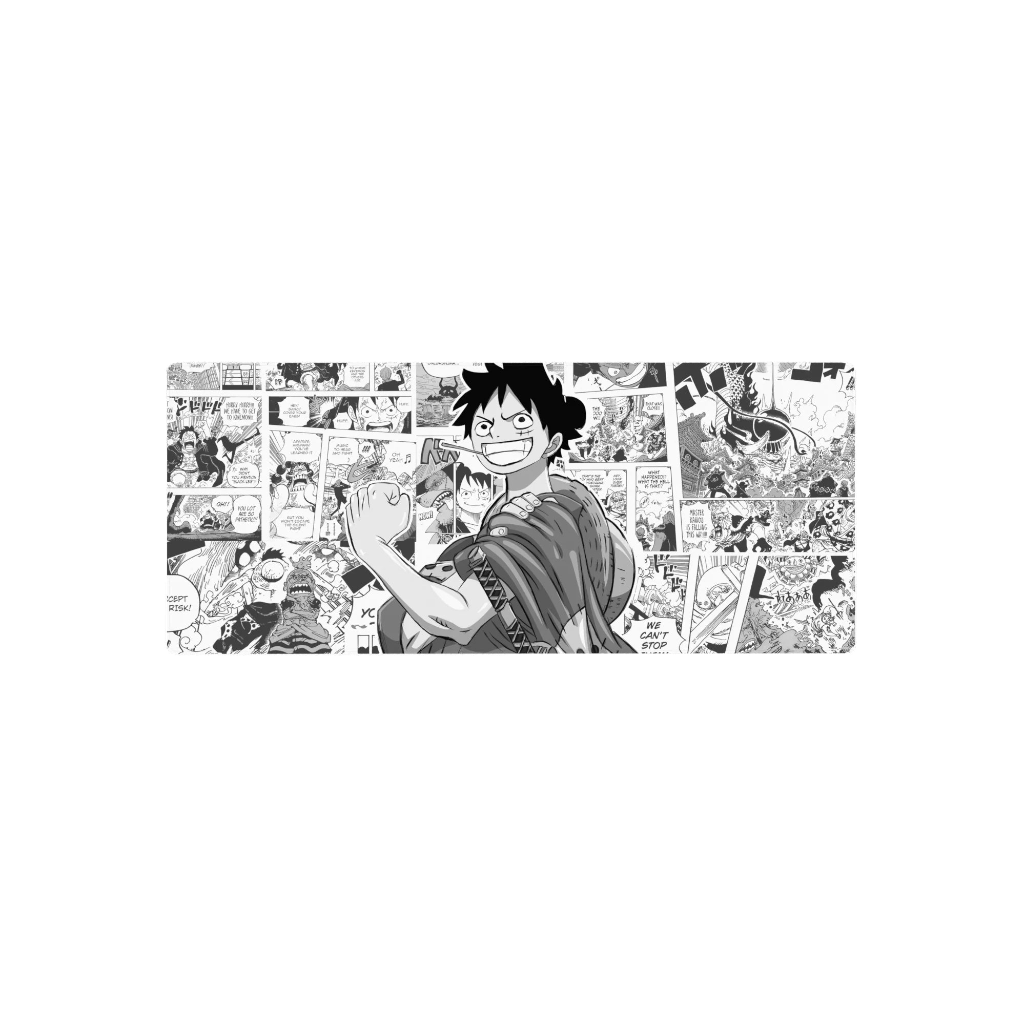 One Piece Deskmat | Mousepad | Deskpad - Luffy: Manga Hero - AniChan