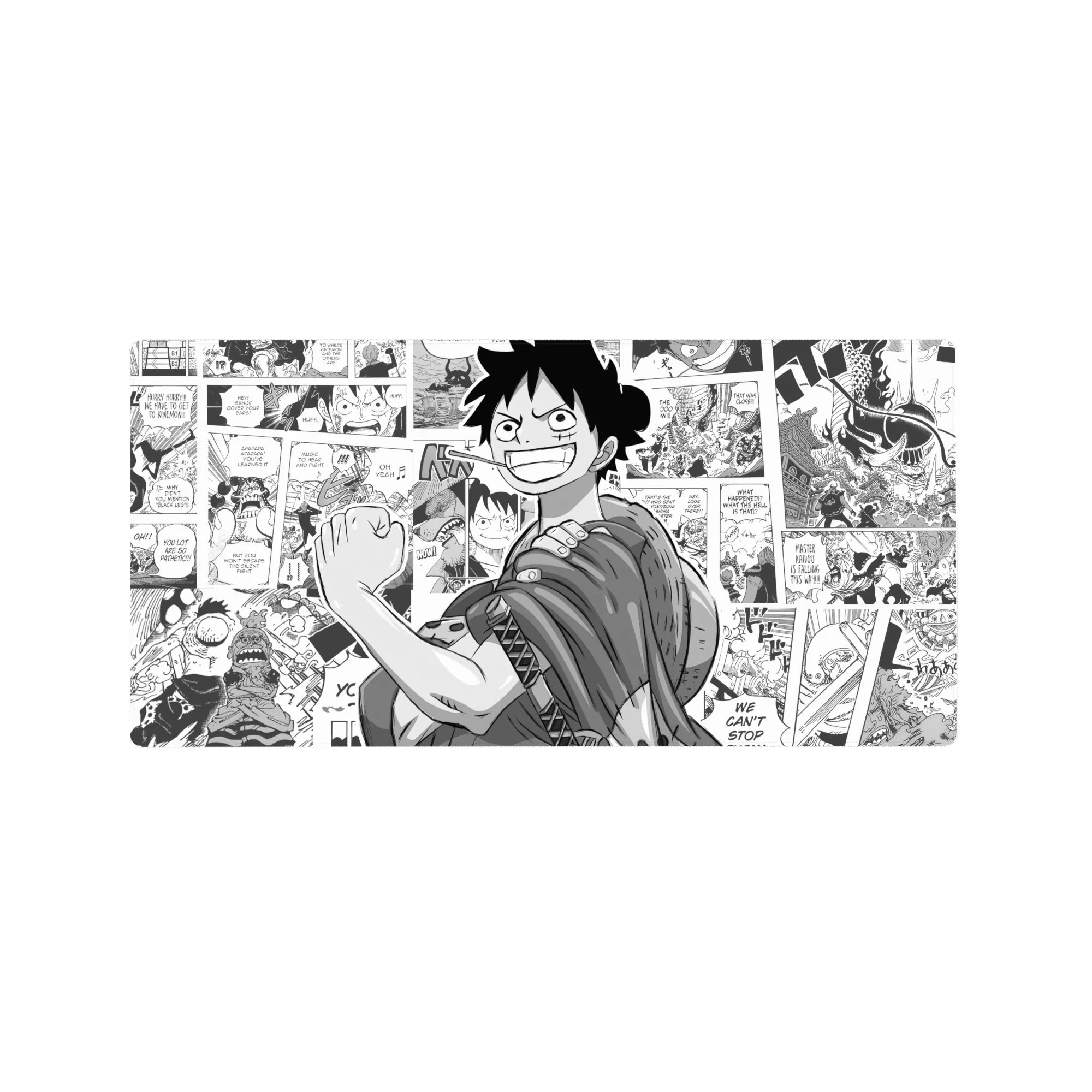 One Piece Deskmat | Mousepad | Deskpad - Luffy: Manga Hero - AniChan