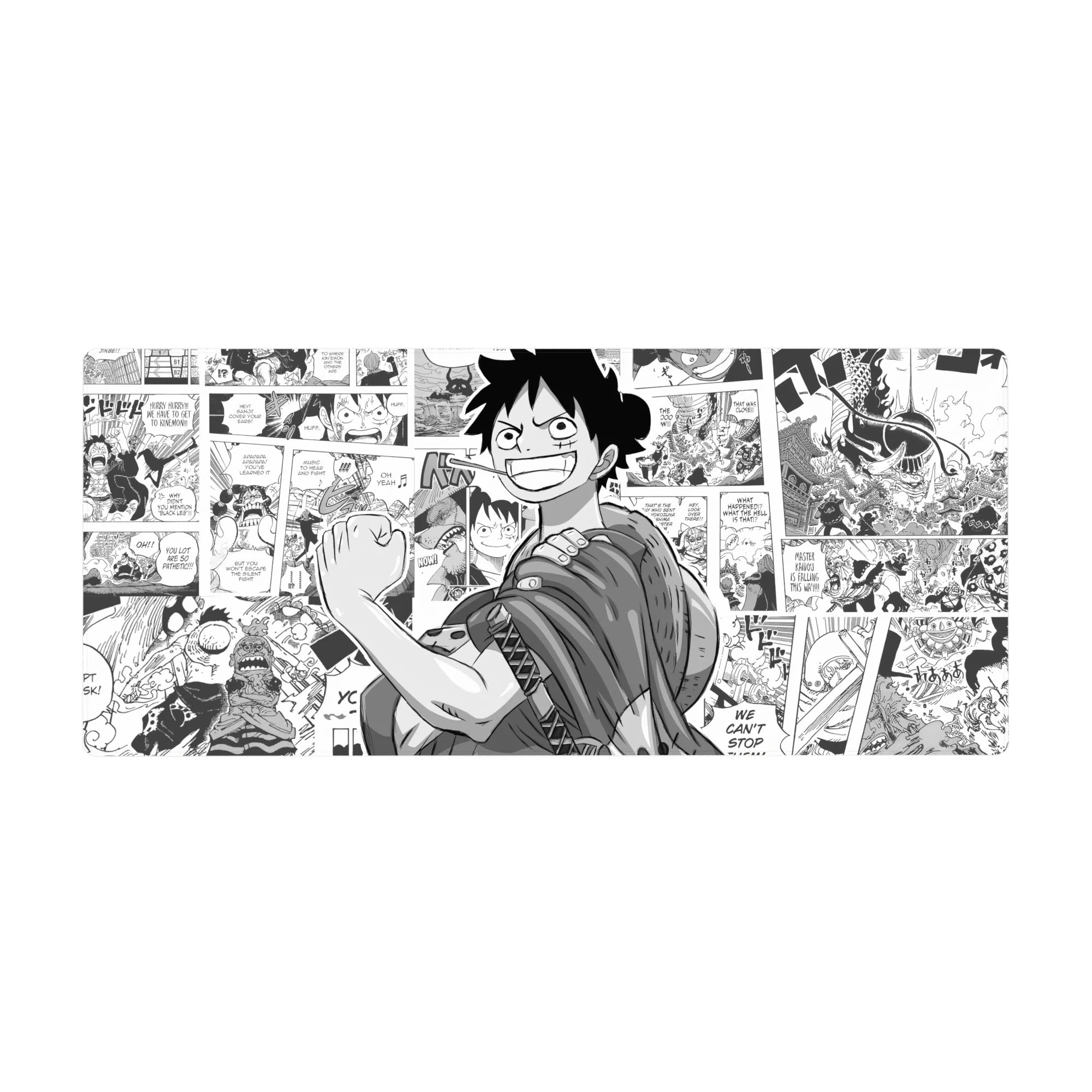 One Piece Deskmat | Mousepad | Deskpad - Luffy: Manga Hero - AniChan