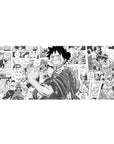 One Piece Deskmat | Mousepad | Deskpad - Luffy: Manga Hero - AniChan