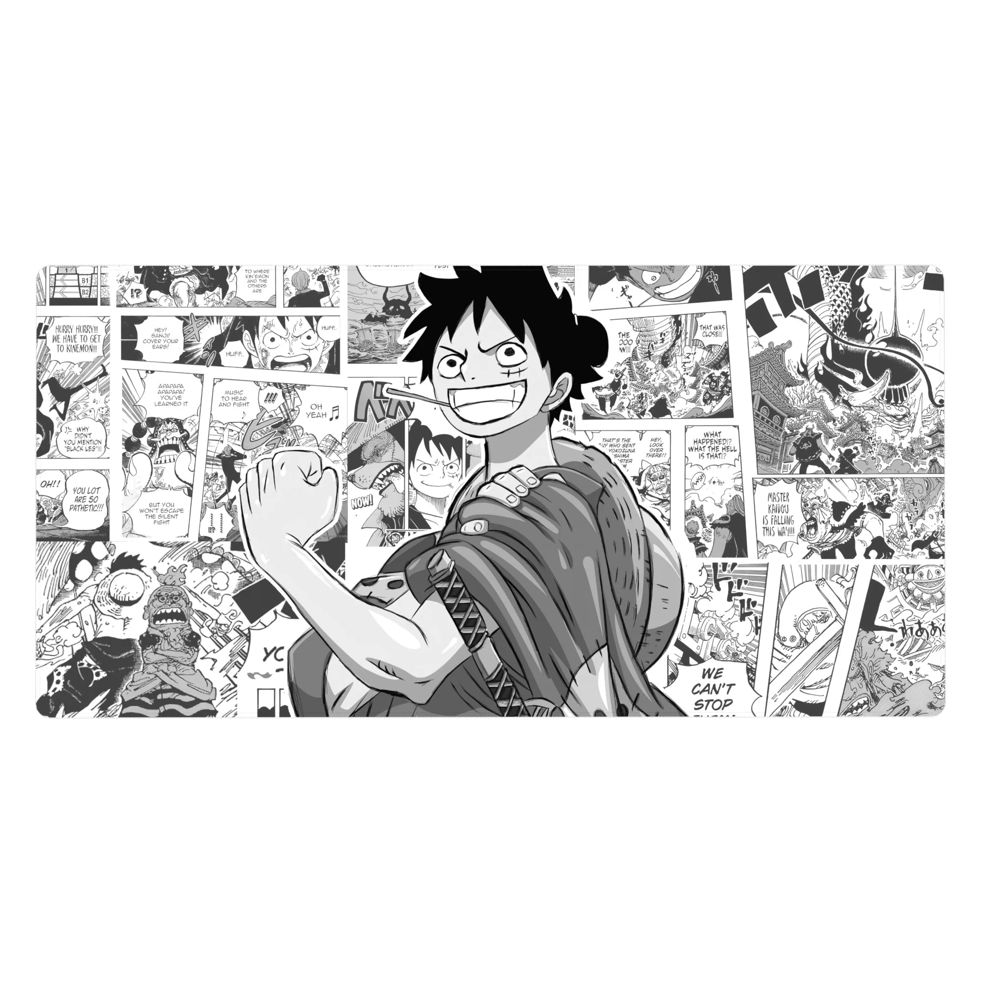 One Piece Deskmat | Mousepad | Deskpad - Luffy: Manga Hero - AniChan