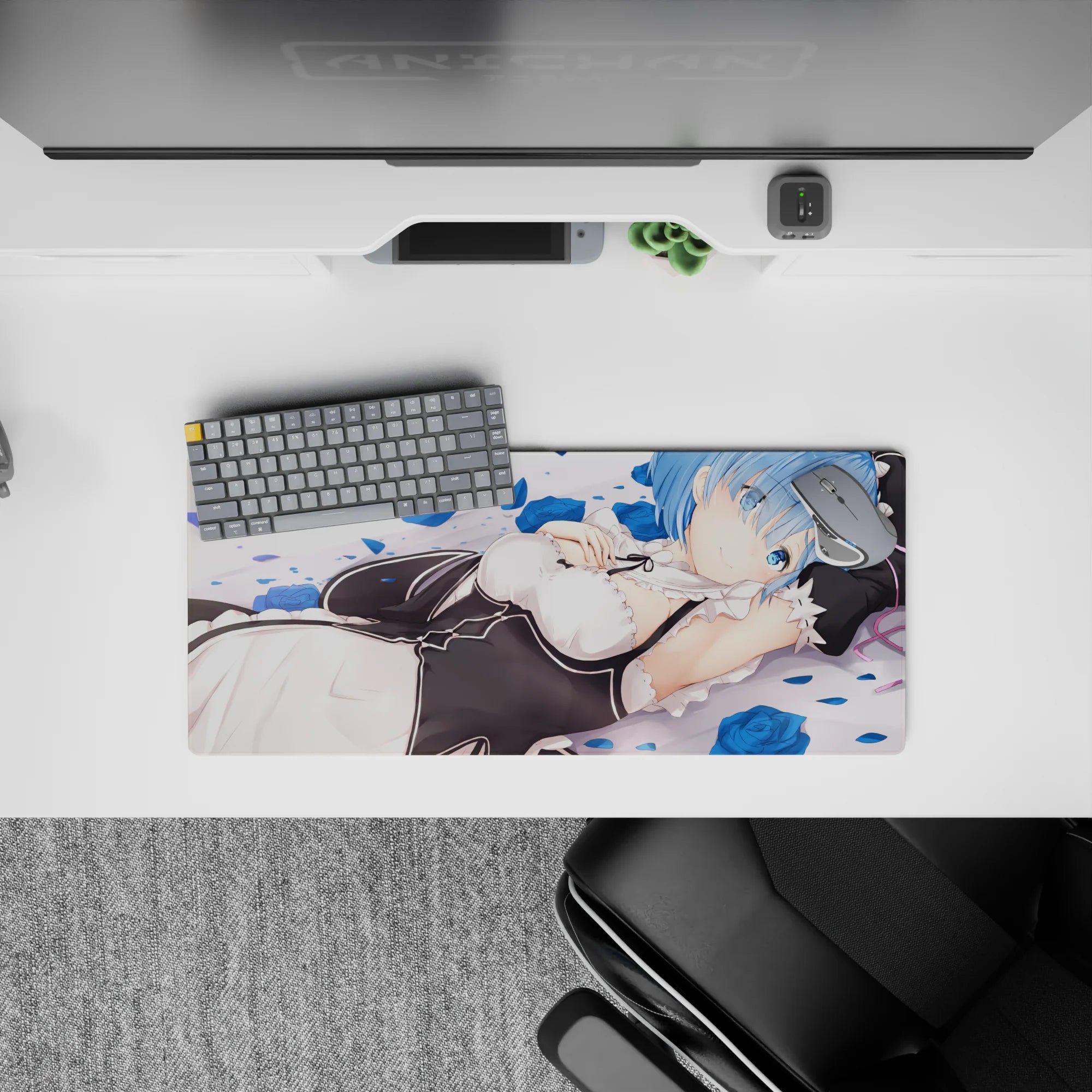 Re:Zero Deskmat | Mousepad | Deskpad - Serenity with Rem