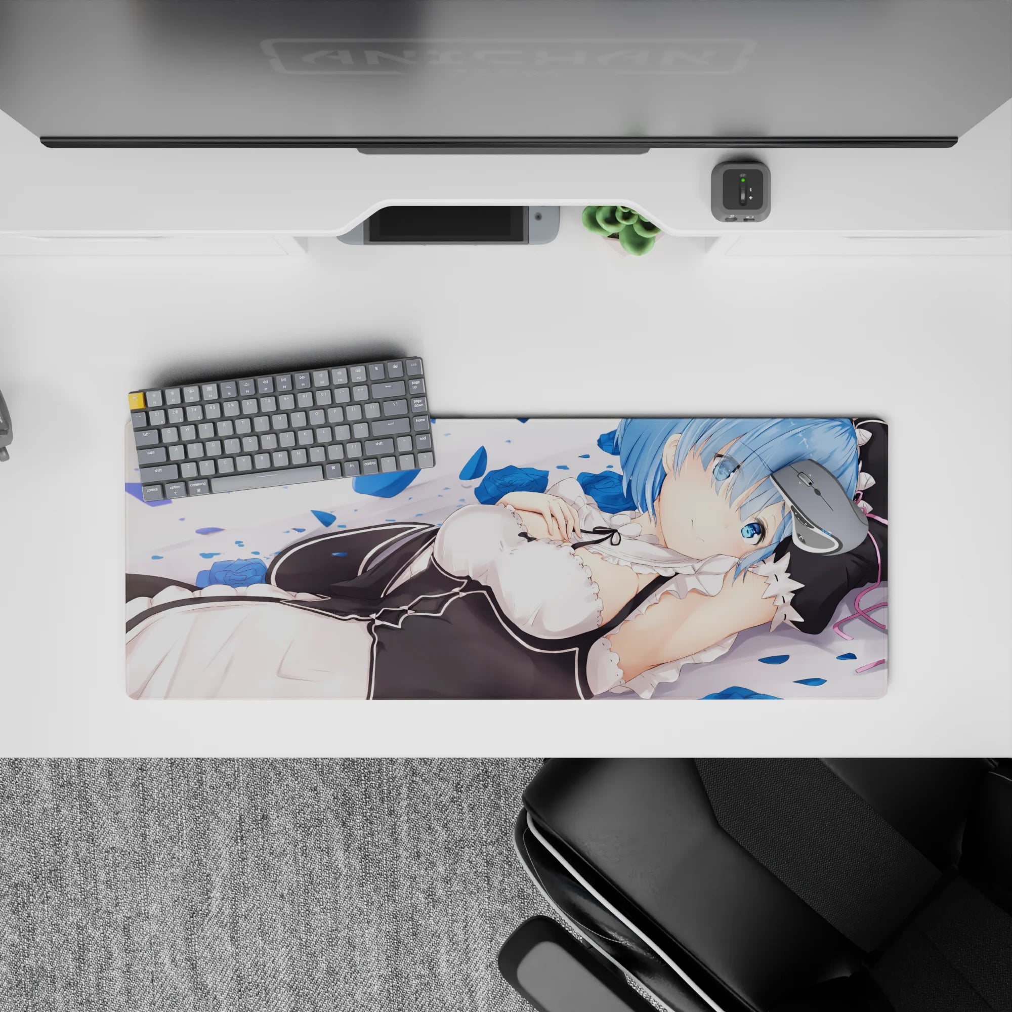 Re:Zero Deskmat | Mousepad | Deskpad - Serenity with Rem