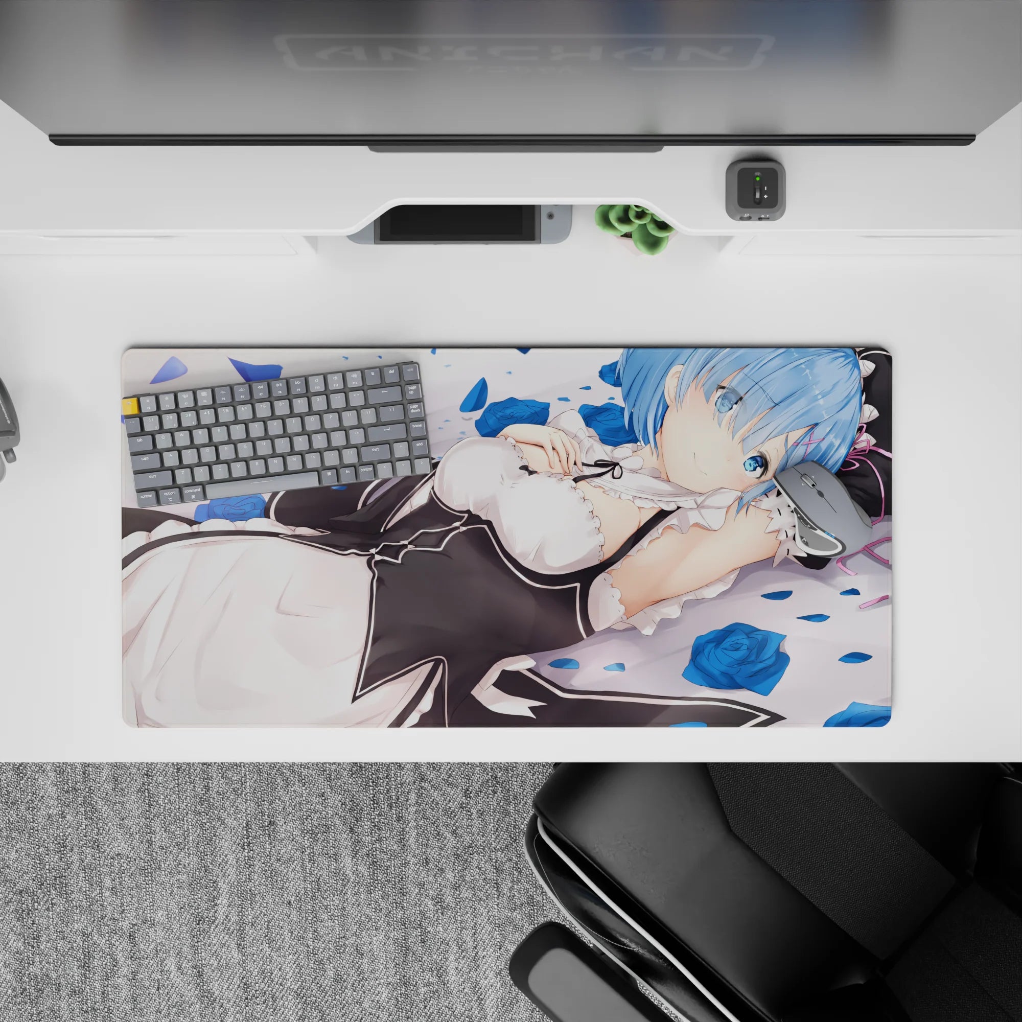 Re:Zero Deskmat | Mousepad | Deskpad - Serenity with Rem