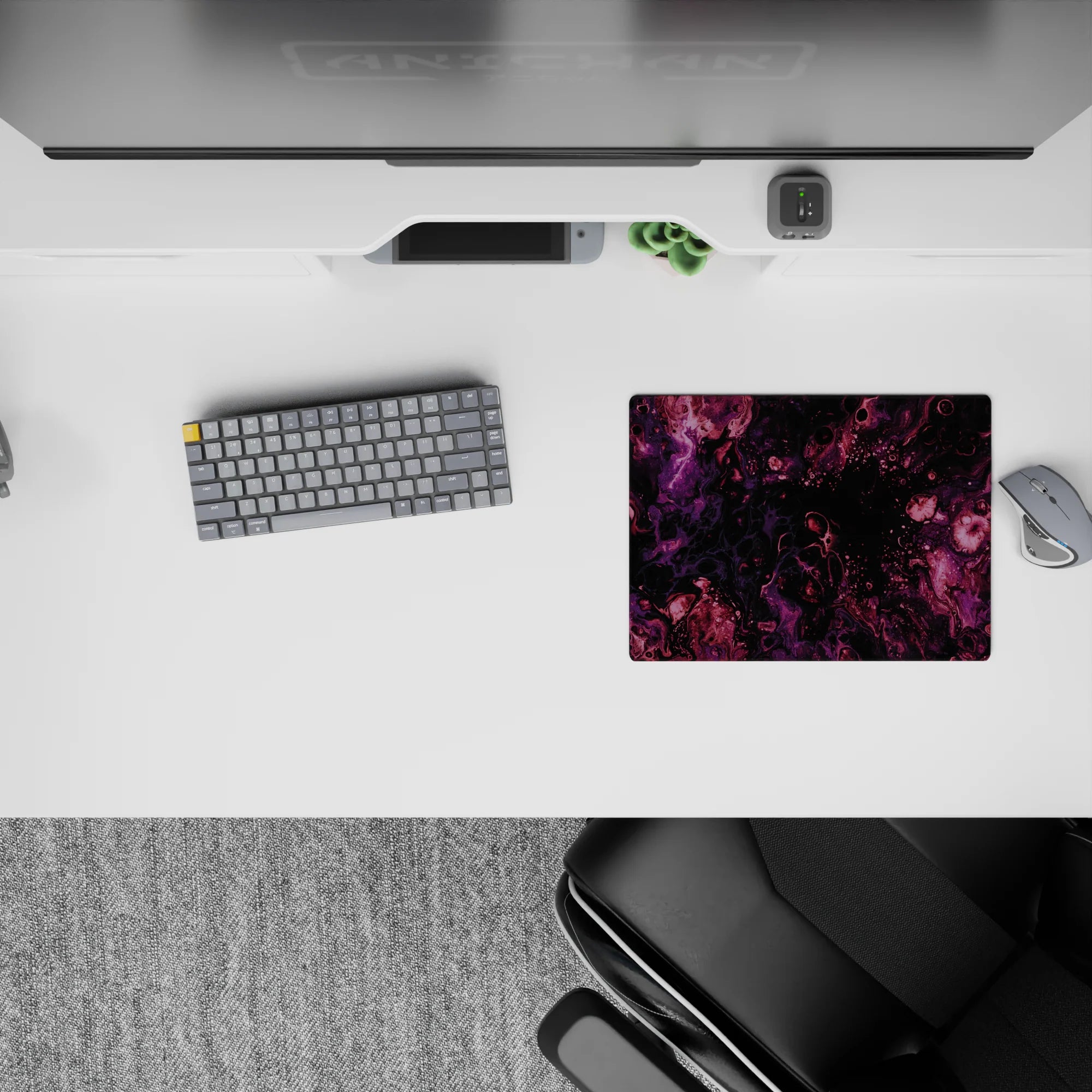 Liquid Abstract Deskmat | Mousepad | Deskpad - Nebula Flow