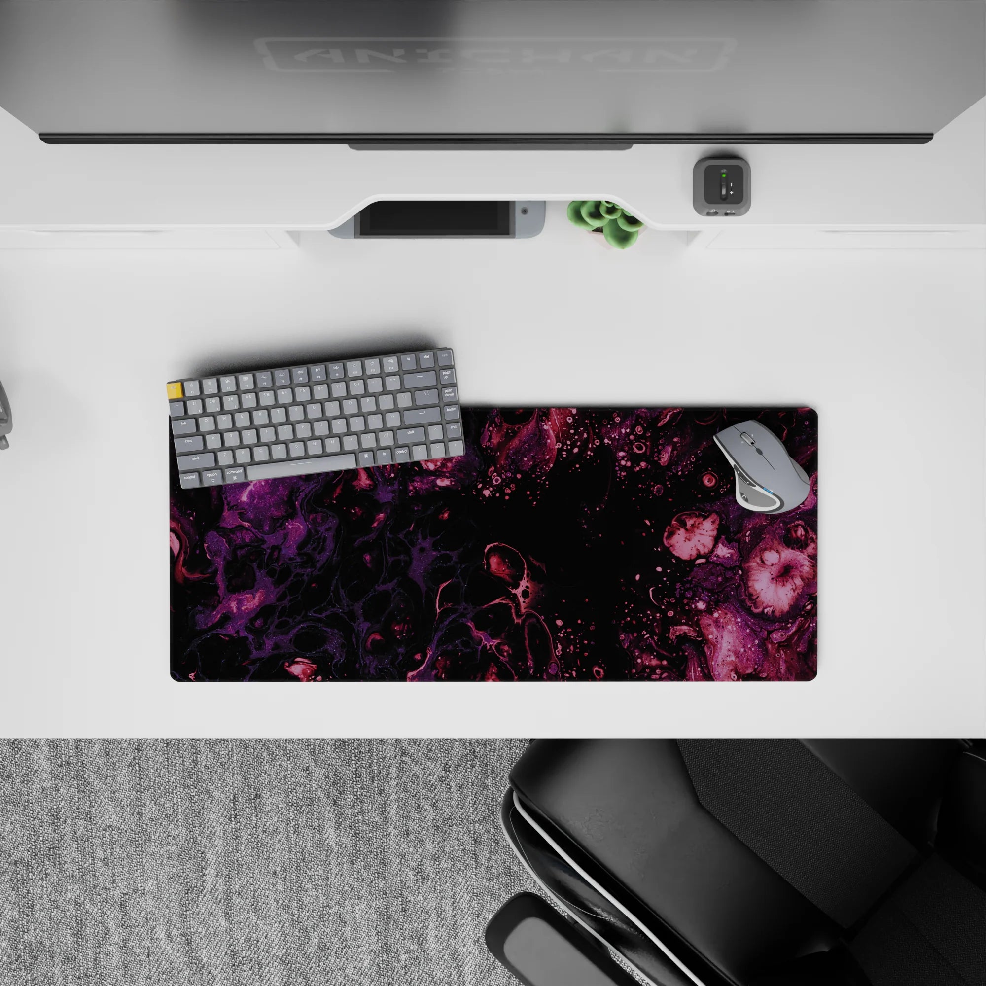 Liquid Abstract Deskmat | Mousepad | Deskpad - Nebula Flow