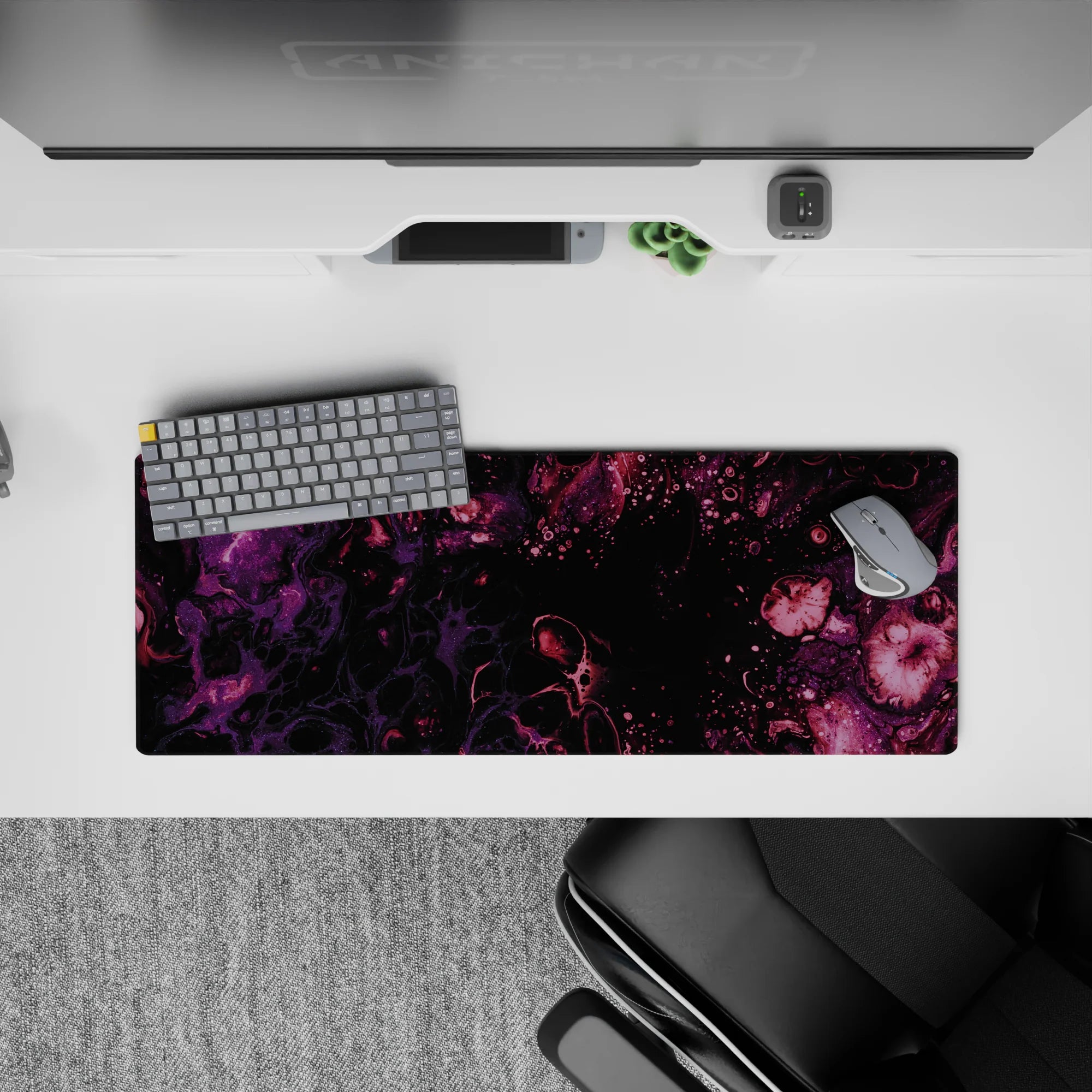 Liquid Abstract Deskmat | Mousepad | Deskpad - Nebula Flow