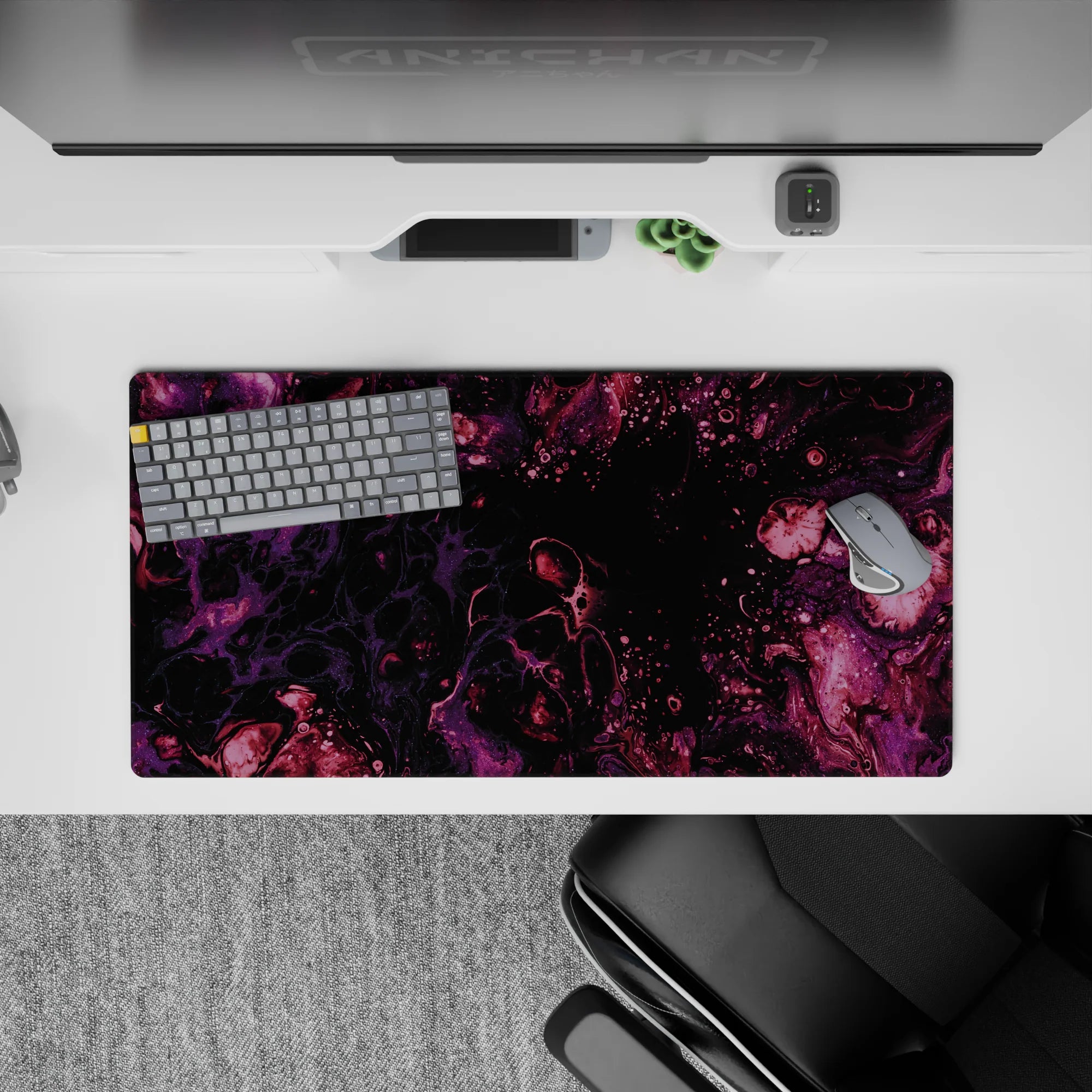 Liquid Abstract Deskmat | Mousepad | Deskpad - Nebula Flow