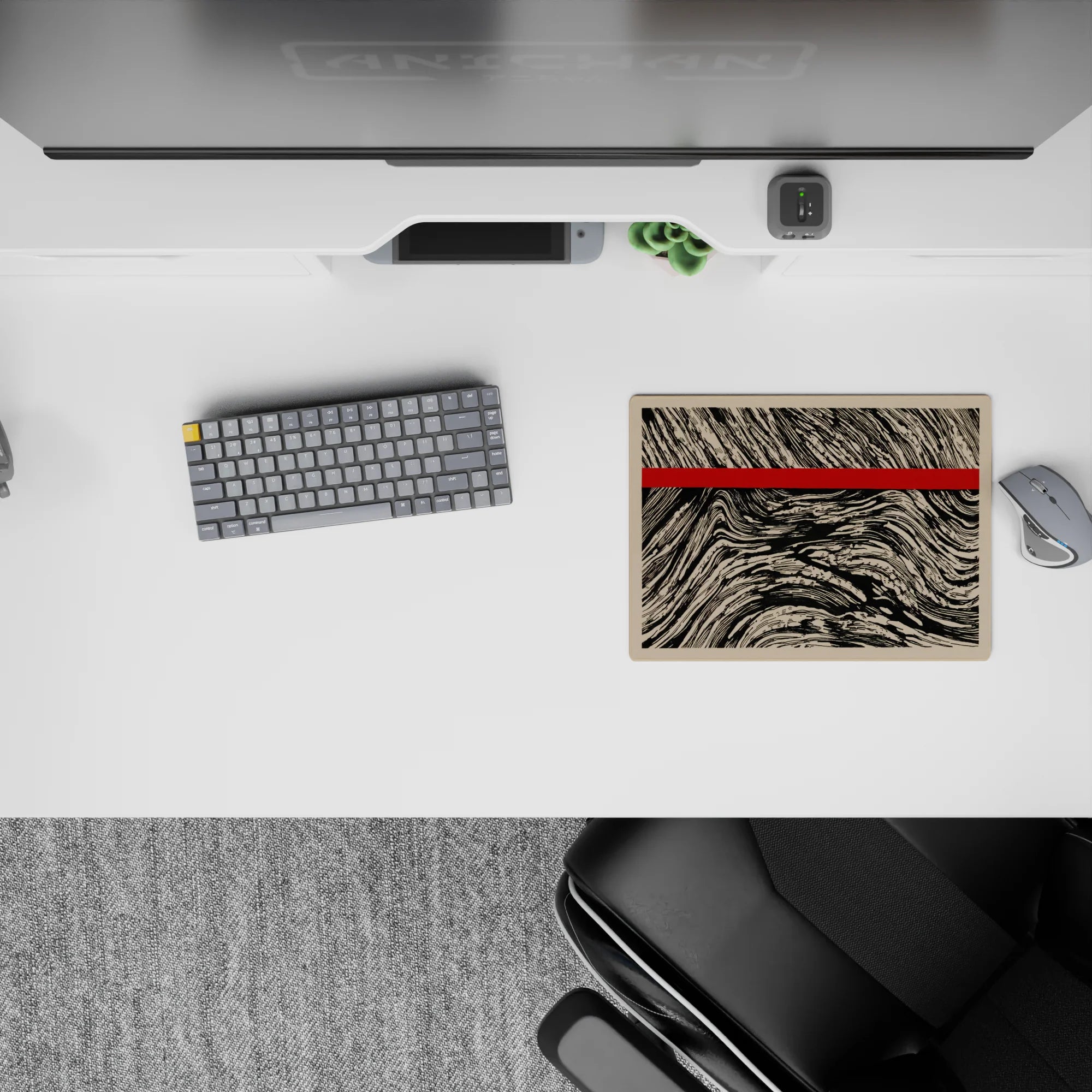 Abstract Deskmat | Mousepad | Deskpad - Zen Flow - AniChan