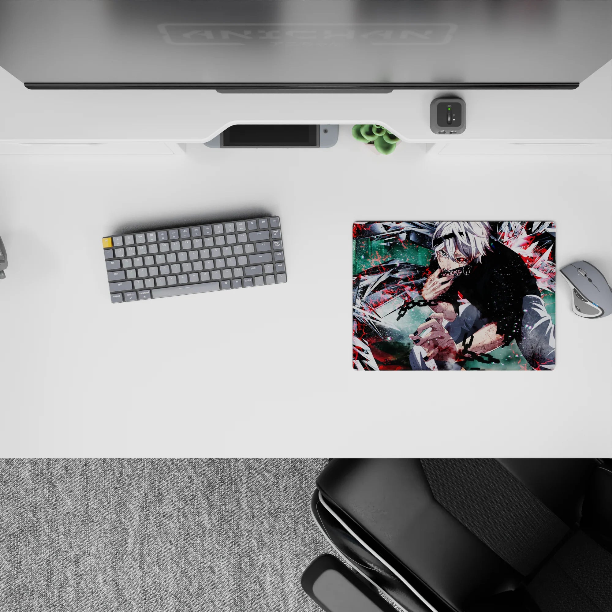 Tokyo Ghoul Deskmat | Mousepad | Deskpad - Kaneki’s Fury