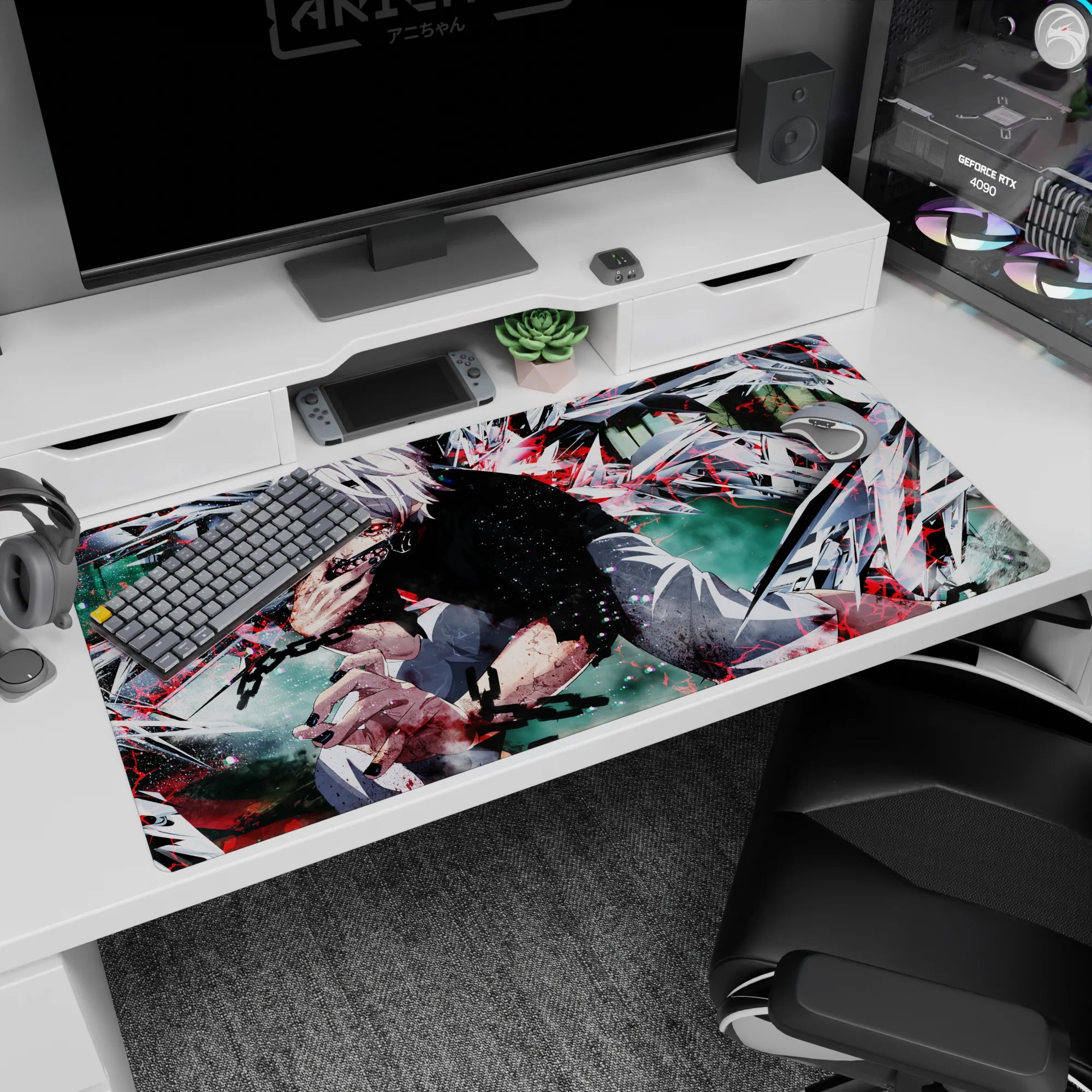 Bleach - Anime Mouse Pad and Desk Pad - Hollow Ascendance - AniChan