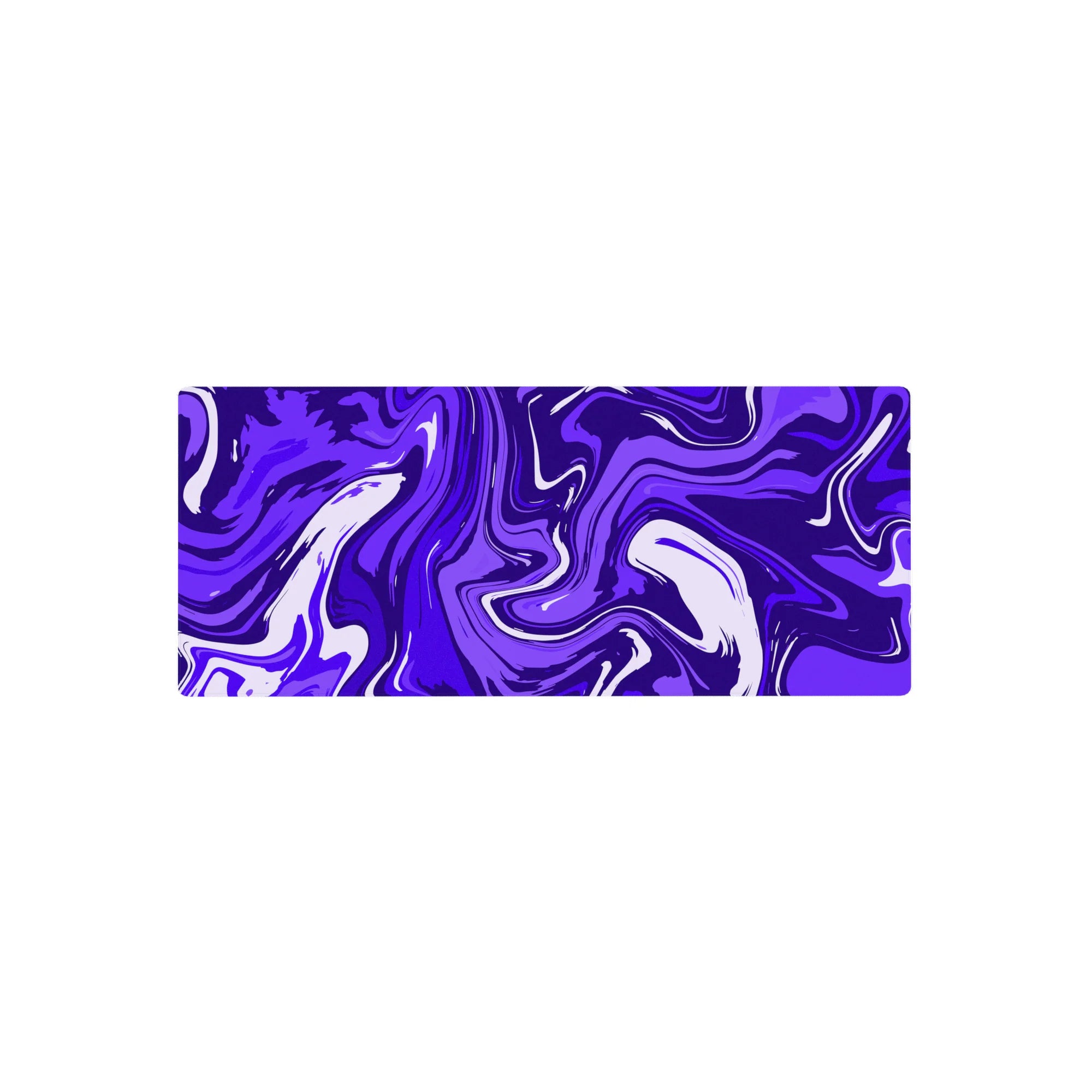 Liquid Abstract Deskmat | Mousepad | Deskpad - Purple Tide - AniChan