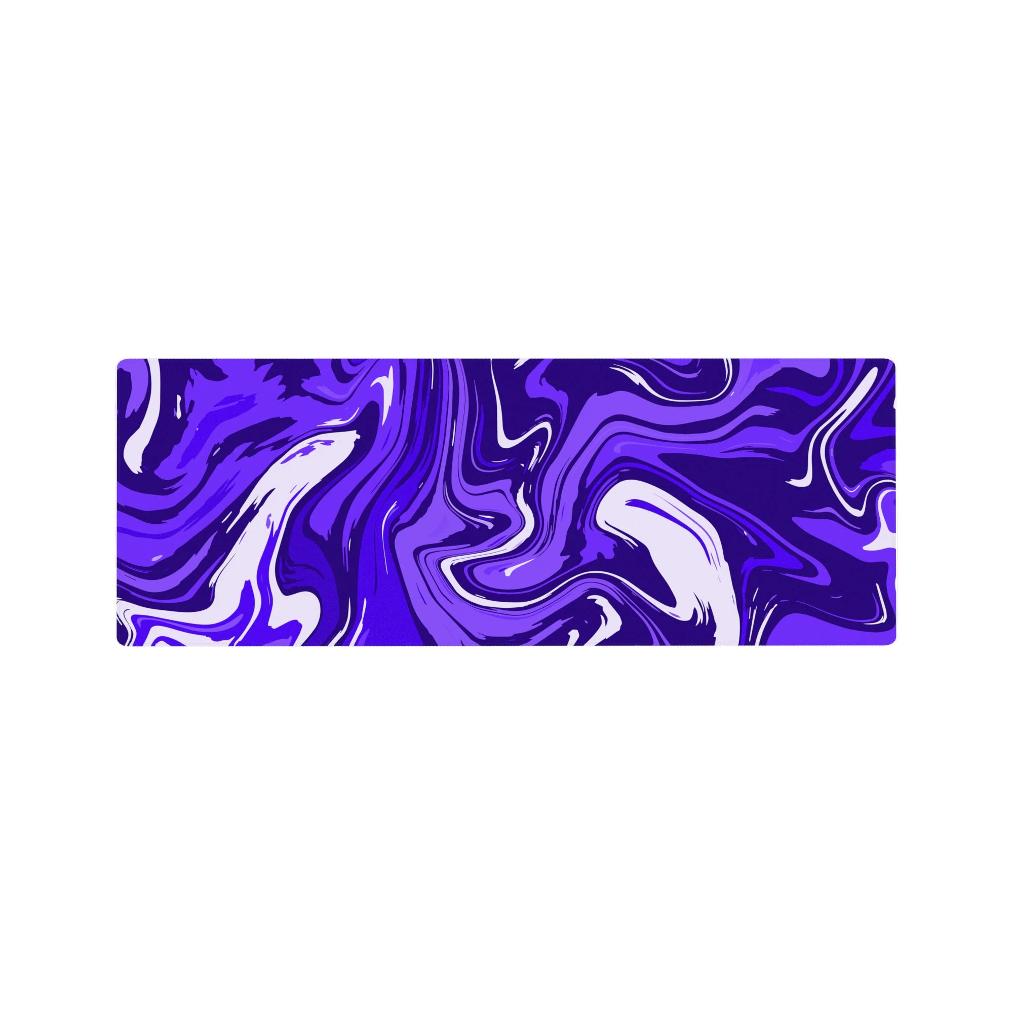 Liquid Abstract Deskmat | Mousepad | Deskpad - Purple Tide - AniChan