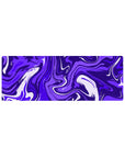 Liquid Abstract Deskmat | Mousepad | Deskpad - Purple Tide - AniChan