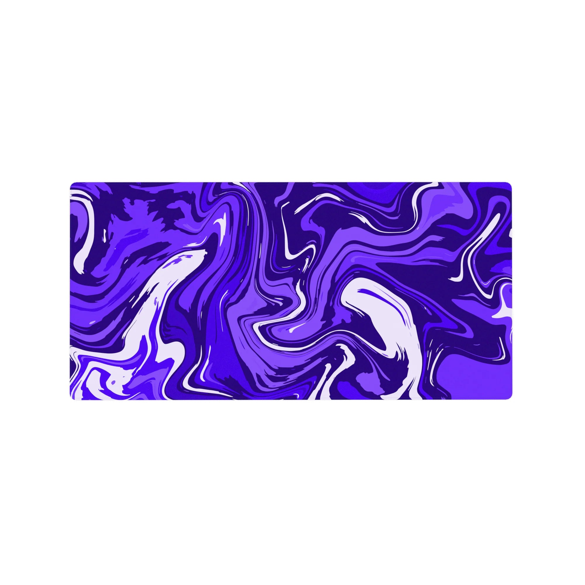 Liquid Abstract Deskmat | Mousepad | Deskpad - Purple Tide - AniChan