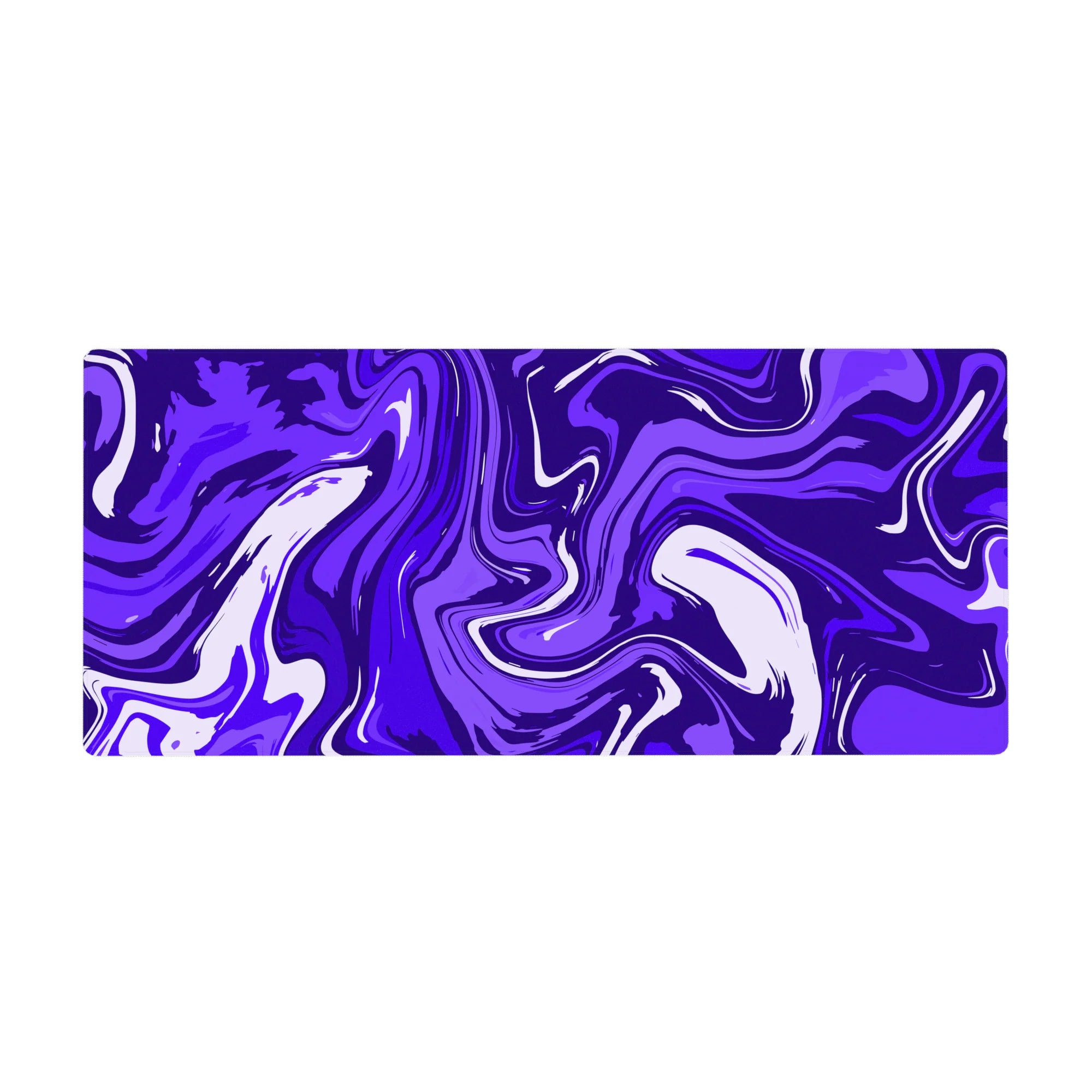 Liquid Abstract Deskmat | Mousepad | Deskpad - Purple Tide - AniChan