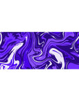 Liquid Abstract Deskmat | Mousepad | Deskpad - Purple Tide - AniChan