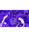 Liquid Abstract Deskmat | Mousepad | Deskpad - Purple Tide - AniChan