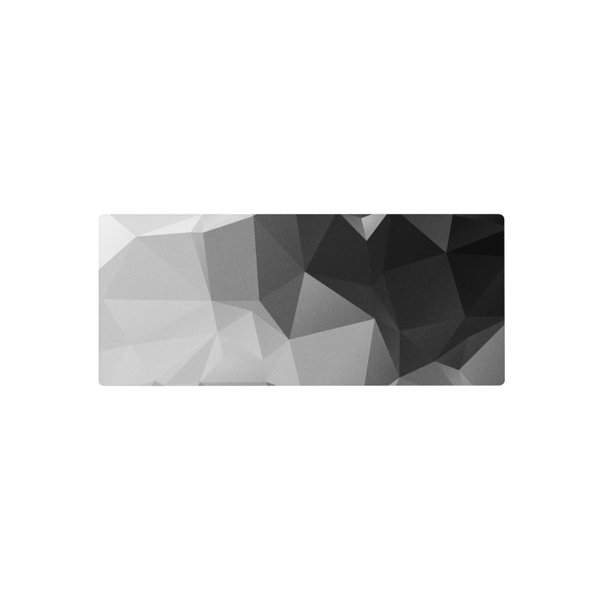 Abstract Deskmat | Mousepad | Deskpad - Monochrome Prism - AniChan