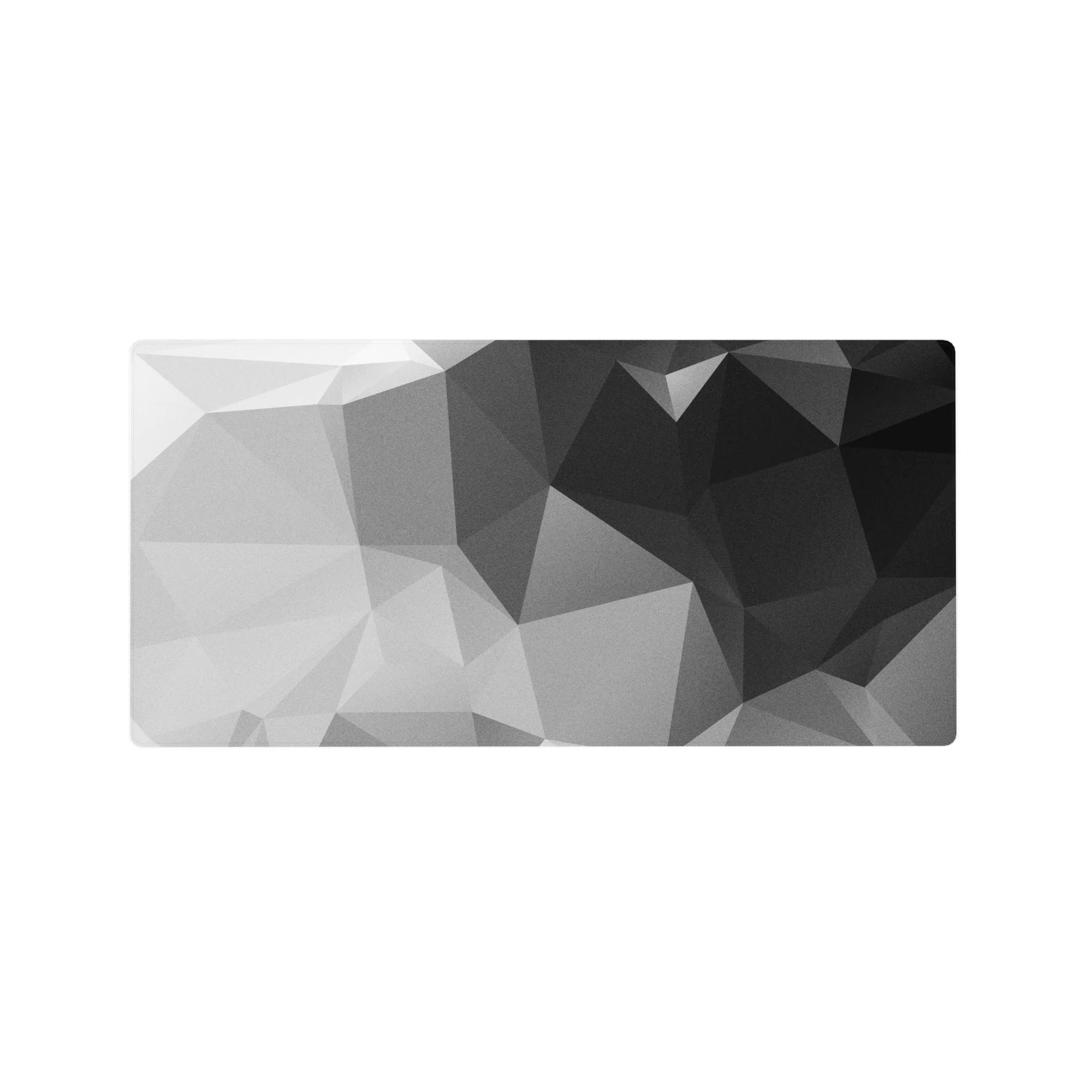 Abstract Deskmat | Mousepad | Deskpad - Monochrome Prism - AniChan