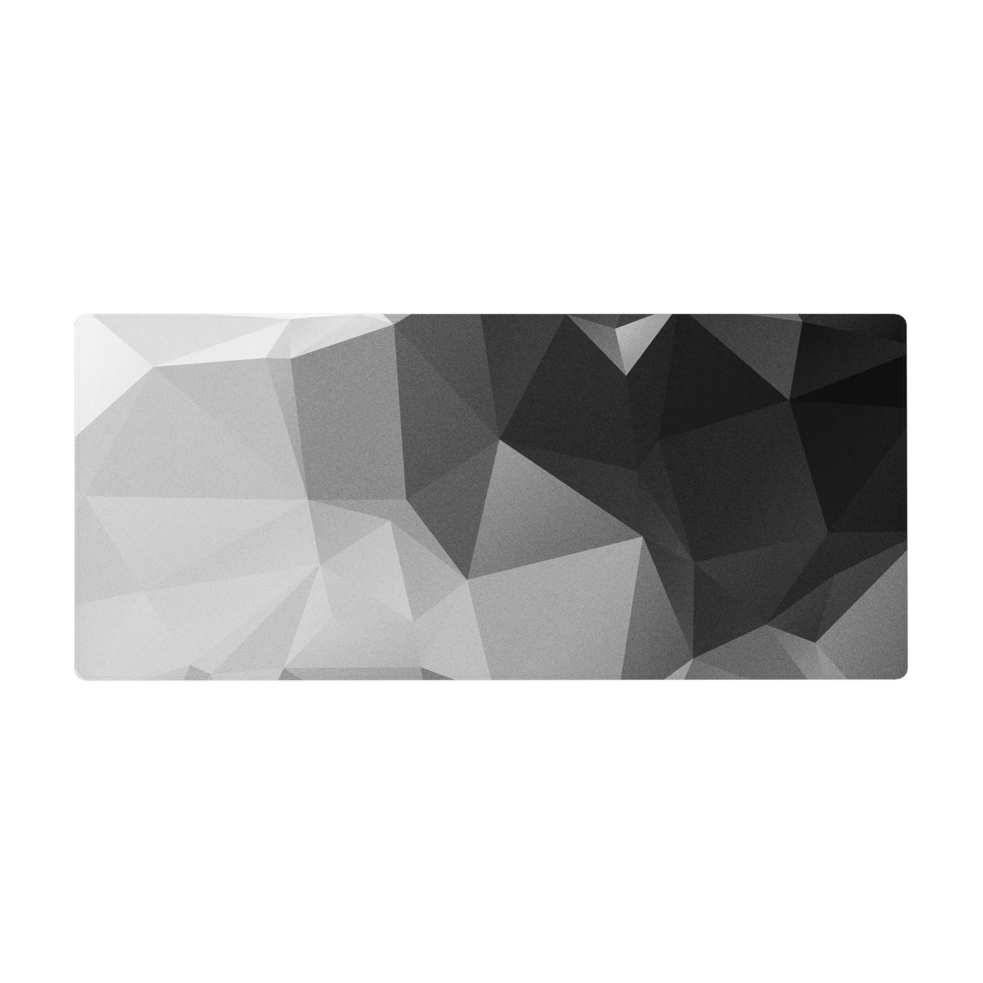 Abstract Deskmat | Mousepad | Deskpad - Monochrome Prism - AniChan