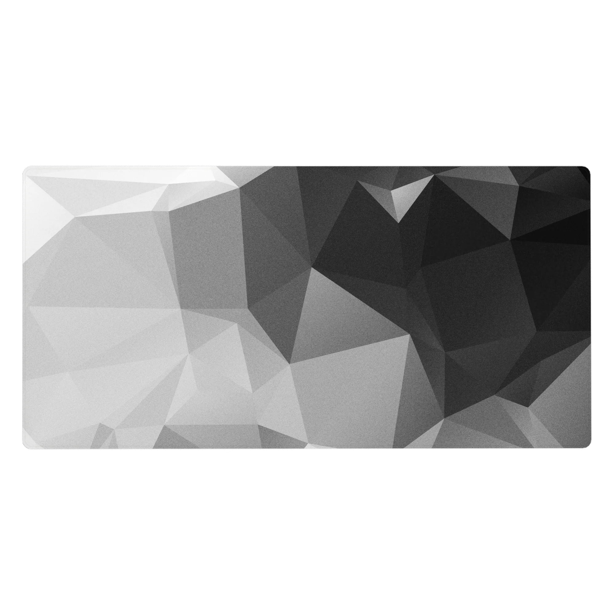 Abstract Deskmat | Mousepad | Deskpad - Monochrome Prism - AniChan