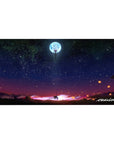 Evangelion - Anime Mouse Pad and Desk Pad - Moonlit Ascent - AniChan