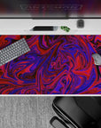 Liquid Abstract Deskmat | Mousepad | Deskpad - Vivid Swirl - AniChan