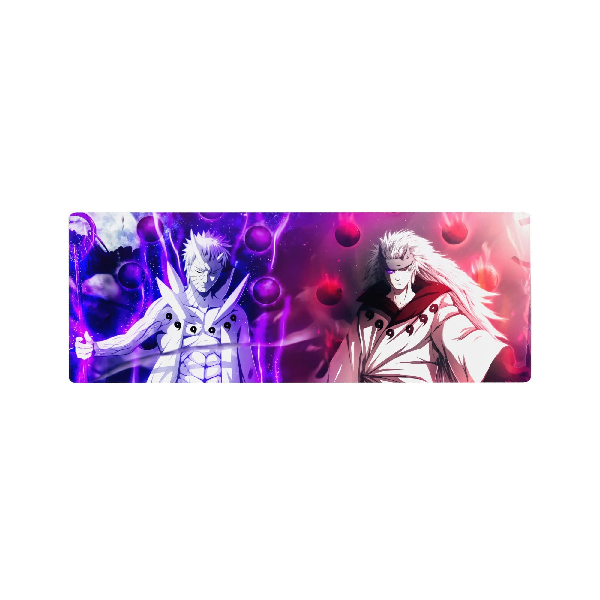 Naruto Deskmat | Mousepad | Deskpad - Dual Godly Powers Clash - AniChan