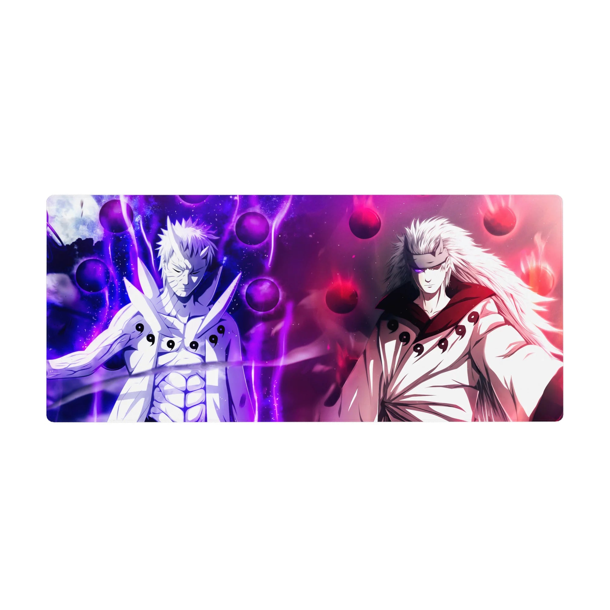 Naruto Deskmat | Mousepad | Deskpad - Dual Godly Powers Clash - AniChan