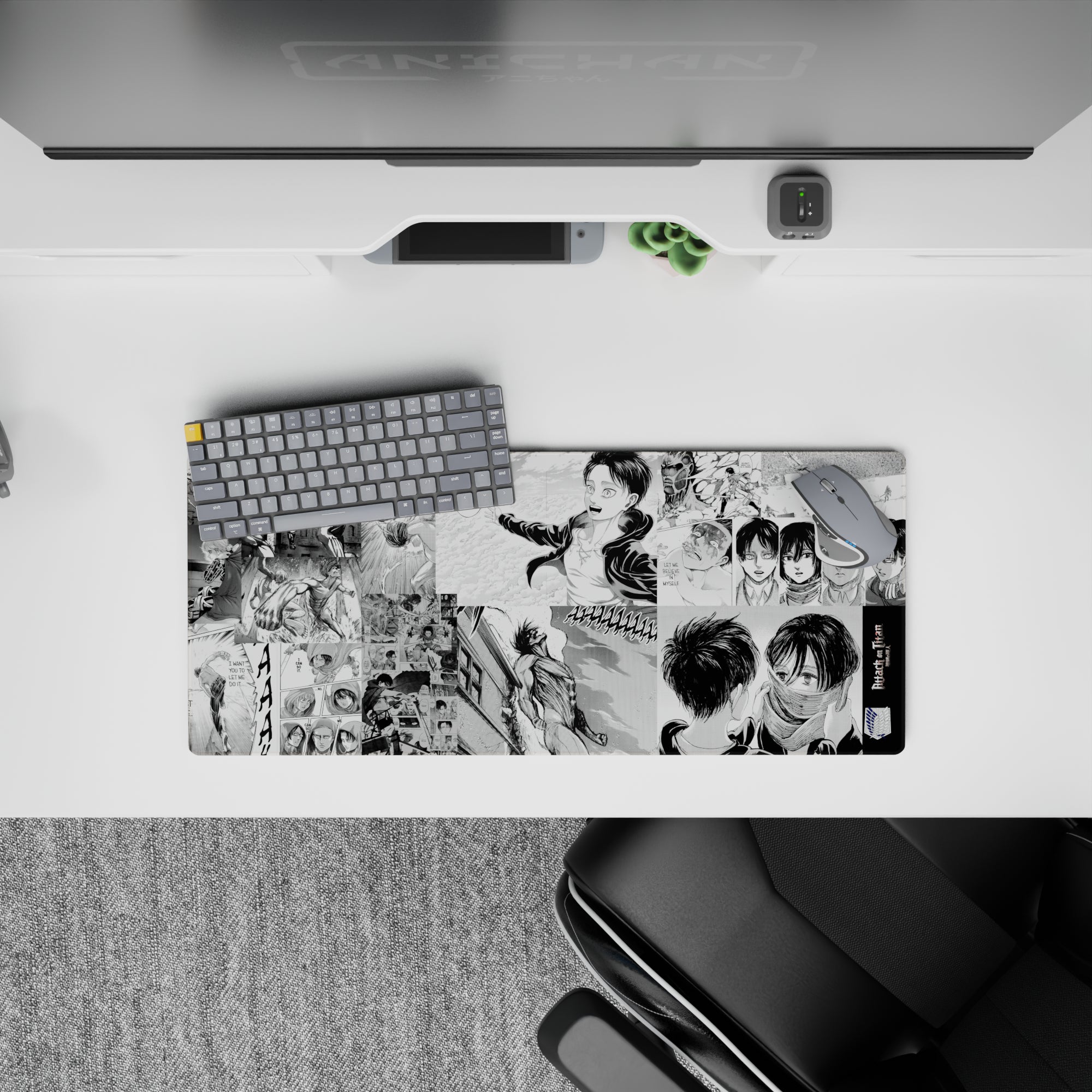 Attack on Titan - Anime Mouse Pad and Desk Pad - Manga Chronicles