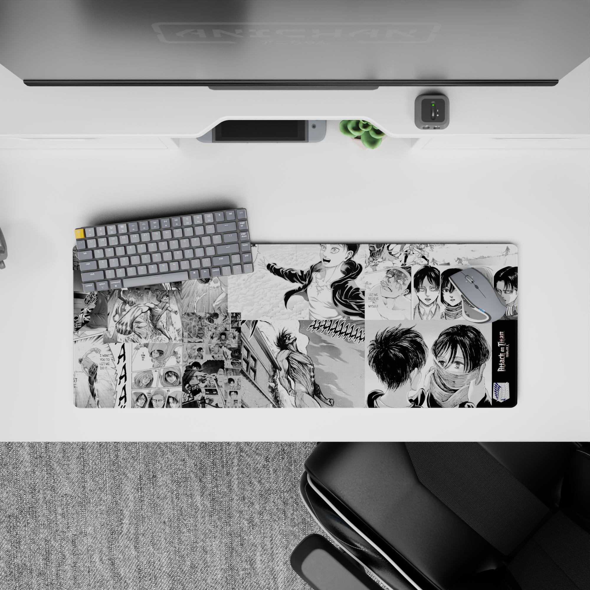 Attack on Titan - Anime Mouse Pad and Desk Pad - Manga Chronicles