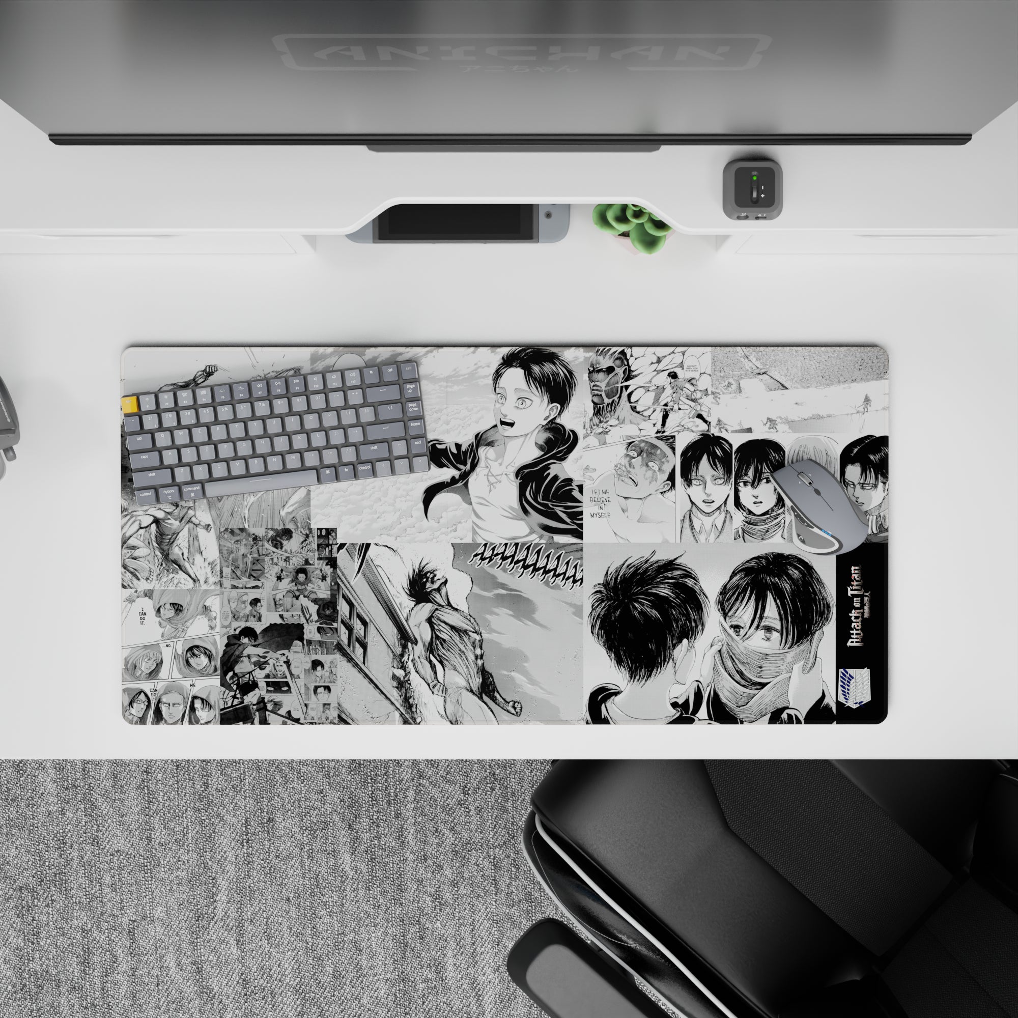 Attack on Titan - Anime Mouse Pad and Desk Pad - Manga Chronicles
