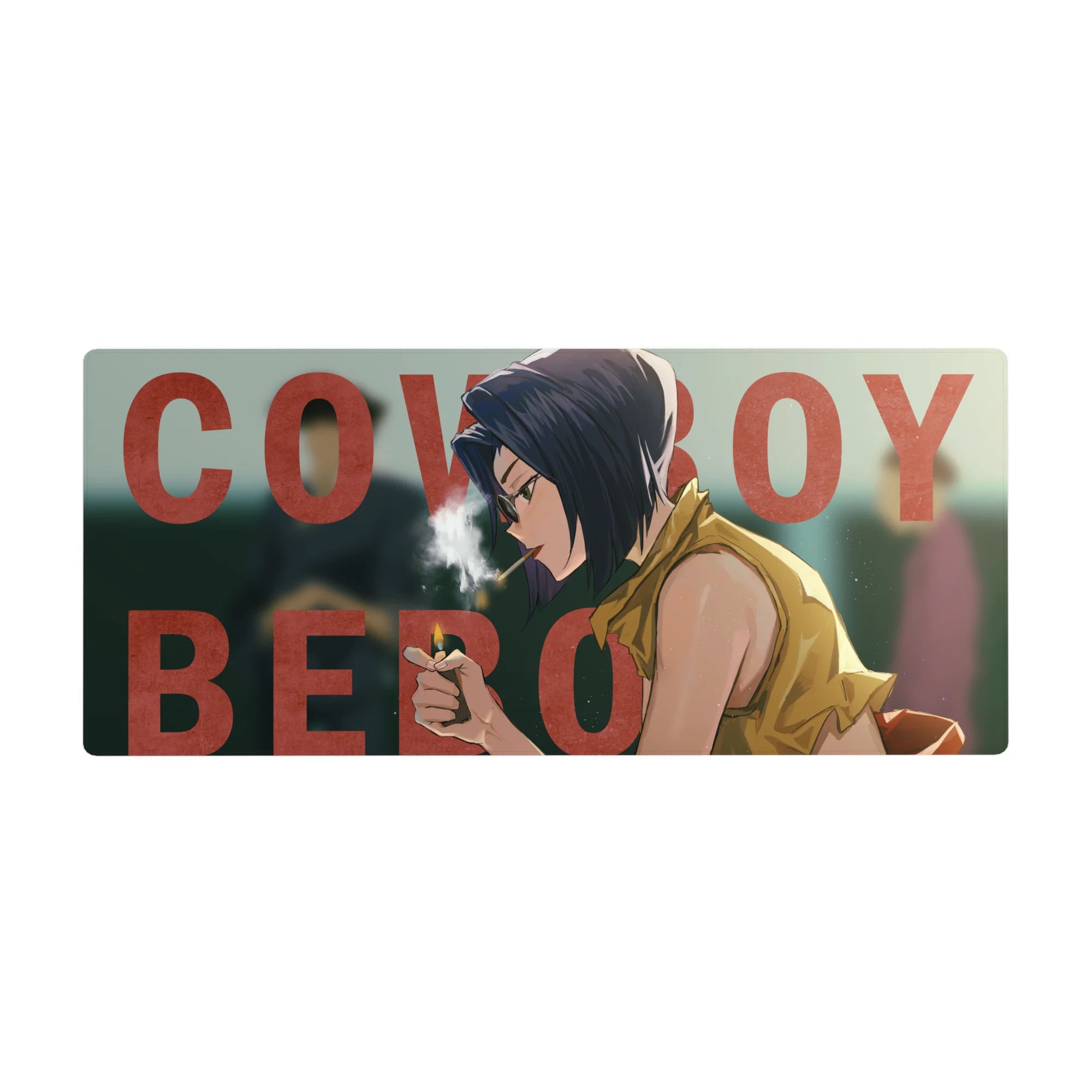 Cowboy Bepop - Anime Mouse Pad and Desk Pad - Faye’s Last Light - AniChan