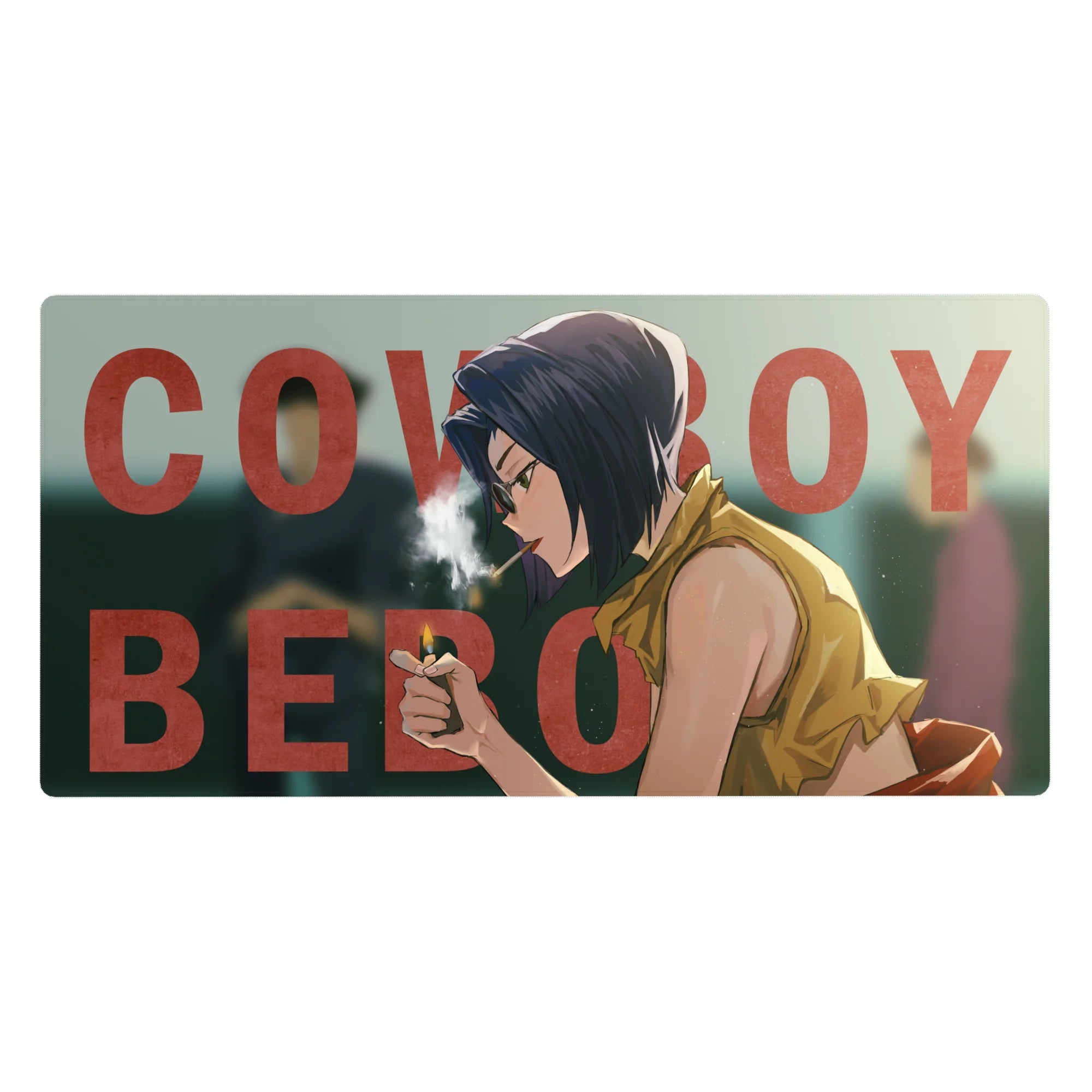 Cowboy Bepop - Anime Mouse Pad and Desk Pad - Faye’s Last Light - AniChan