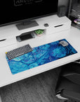 Liquid Abstract Deskmat | Mousepad | Deskpad - Ocean Depths - AniChan