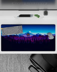 Vector Landscapes Deskmat | Mousepad | Deskpad - Nightfall Lookout