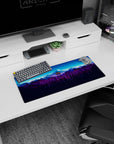 Vector Landscapes Deskmat | Mousepad | Deskpad - Nightfall Lookout