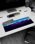 Vector Landscapes Deskmat | Mousepad | Deskpad - Nightfall Lookout