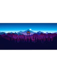 Vector Landscapes Deskmat | Mousepad | Deskpad - Nightfall Lookout