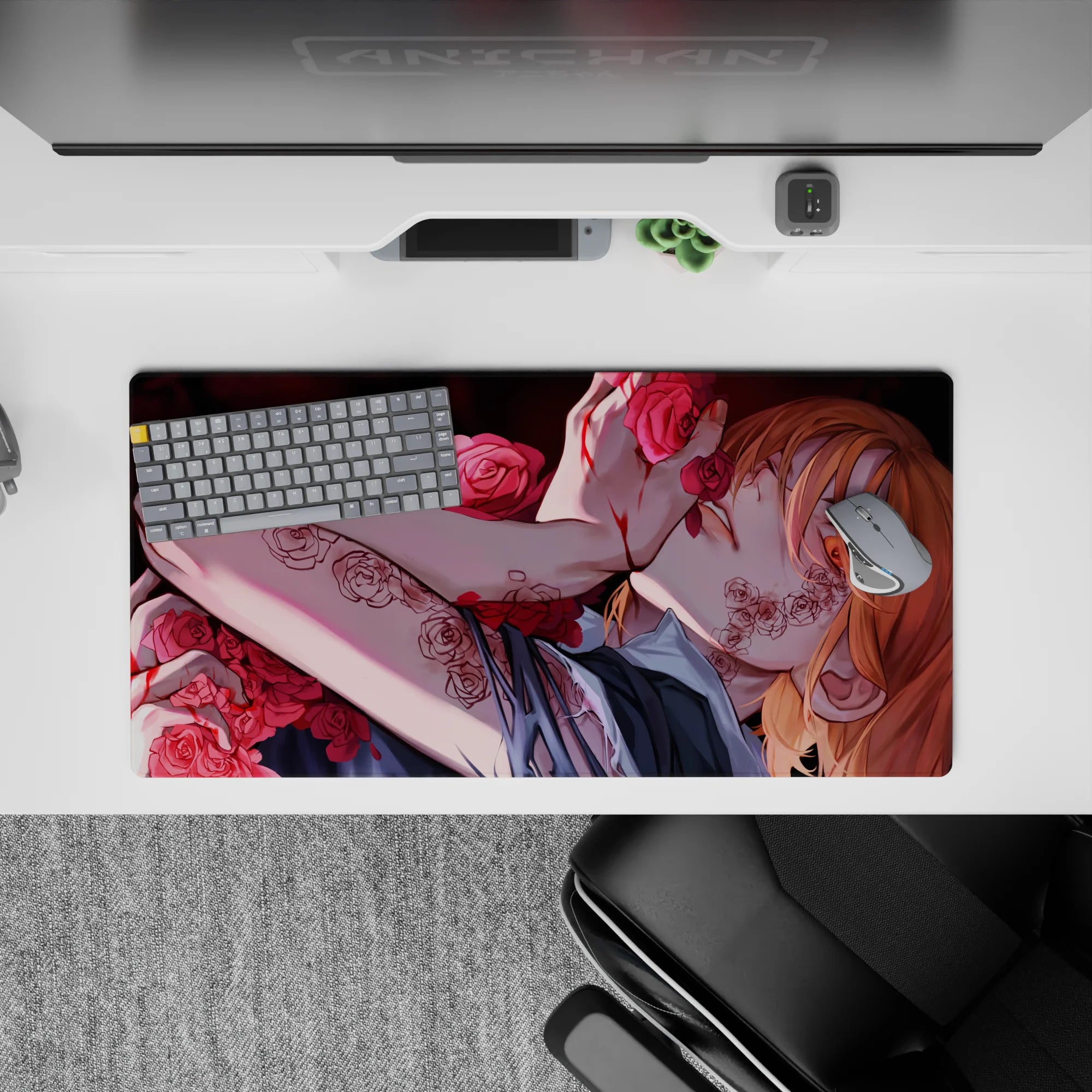 Jujutsu Kaisen Deskmat | Mousepad | Deskpad - Cursed Bloom - AniChan