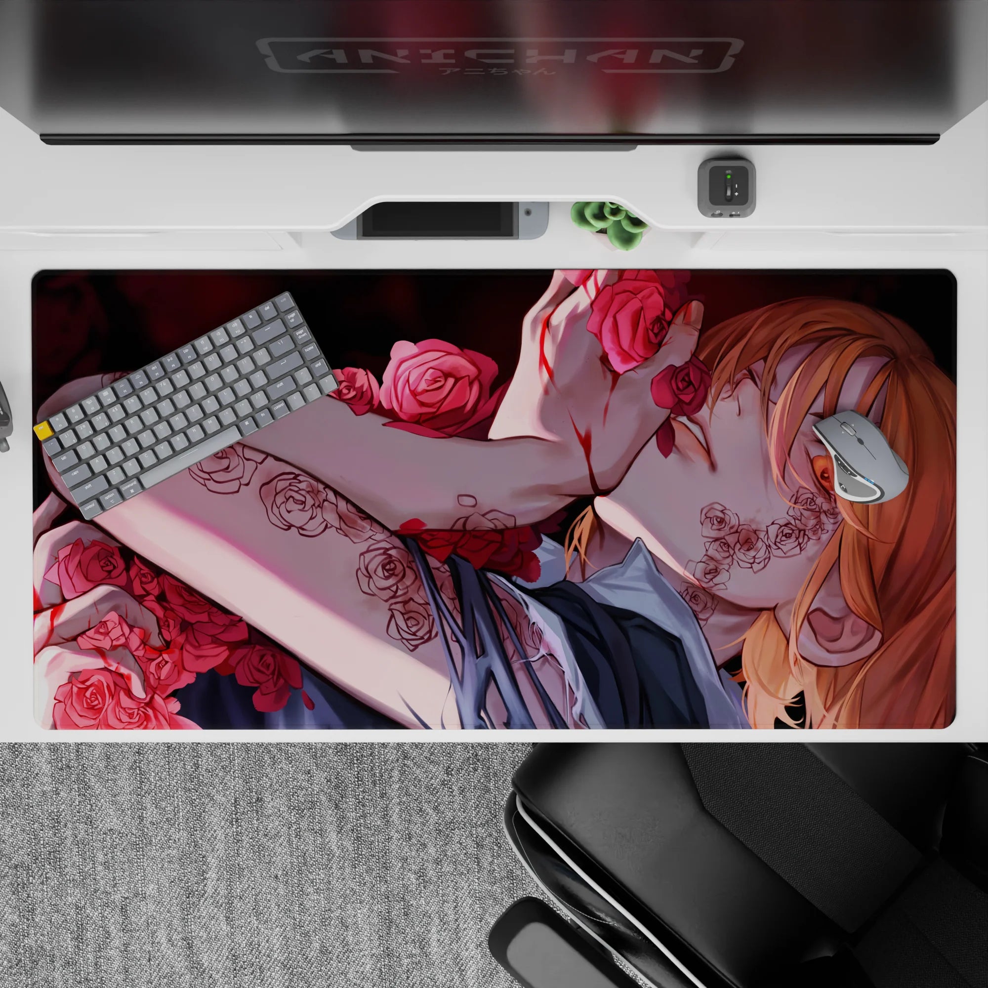 Jujutsu Kaisen Deskmat | Mousepad | Deskpad - Cursed Bloom - AniChan