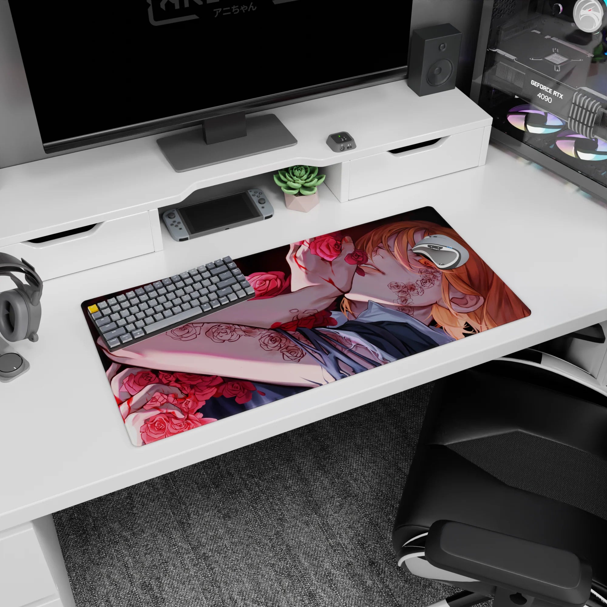 Jujutsu Kaisen Deskmat | Mousepad | Deskpad - Cursed Bloom - AniChan