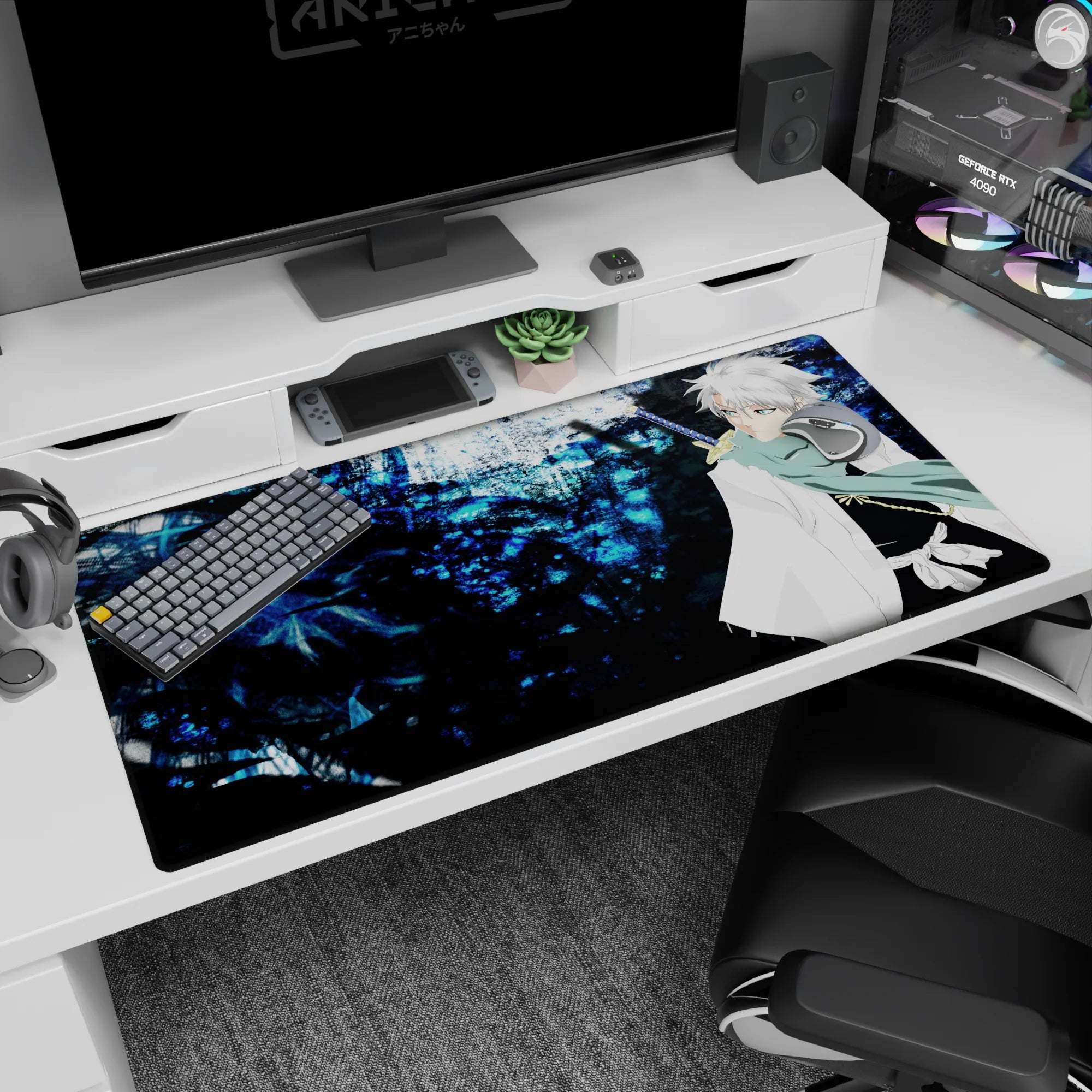 Bleach - Anime Mouse Pad and Desk Pad - Frost Captain - AniChan