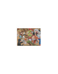 Fairy Tail tavern scene classic anime mouse pad, 14x10 inches, guild party artwork with crisp linework.