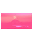 Vector Landscapes Deskmat | Mousepad | Deskpad - Sunset Tranquility