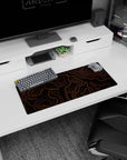 Topographic (Topo) Deskmat | Mousepad | Deskpad - Lava Contours - AniChan