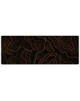 Topographic (Topo) Deskmat | Mousepad | Deskpad - Lava Contours - AniChan