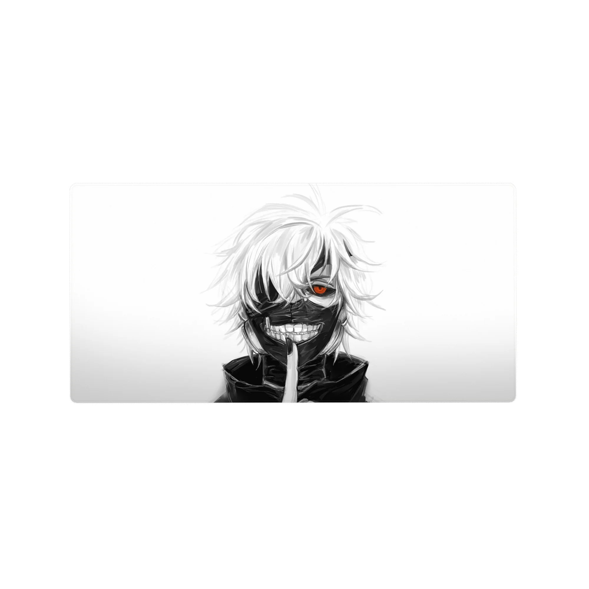 Tokyo Ghoul Deskmat | Mousepad | Deskpad - Ghoul&#39;s Silent Grin